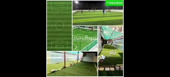عشب ملاعب وحدائق وشاليهات - 5