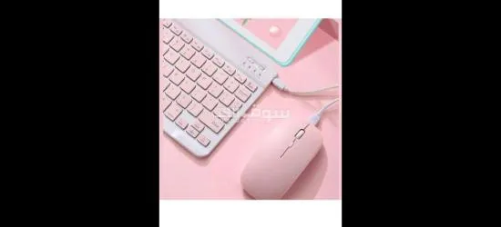 كيبورد شحن معا ماوس لاسلكي شكل انيق وقوي - 5