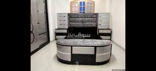اثاث غرفه نوم متكامل استخدام 6 شهور فقط صناعه ماليزية درجه اولى